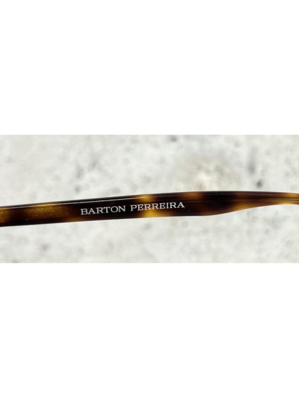 Barton Perreira SPC Cassady Eyeglasses Square Frames Spanish Cedar 50-17-140 - Picture 7 of 9